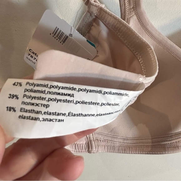 COMFORT SUSA Sz 38A Catania in Sand Colour Wirefree Padded Spacer Bra NEW - Picture 9 of 9